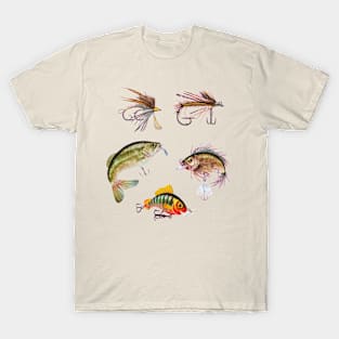 Types of Fish Lures T-Shirt